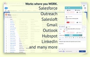 Works where you are already working. No training overhead.