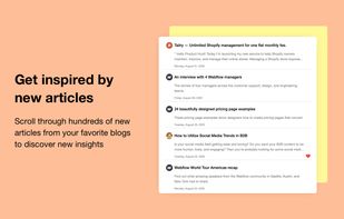 Content Discovery Feed screenshot 1