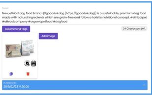 Easily create your documents and share them on multiple channels at once.