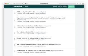 Content News screenshot 1