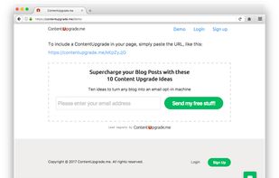 ContentUpgrade.me screenshot 1