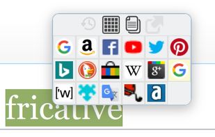 ContextSearch web-ext screenshot 1