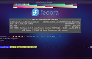 Contour Terminal Emulator screenshot 1