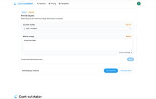 ContractMaker screenshot 2