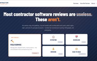Contractor Software Hub screenshot 1