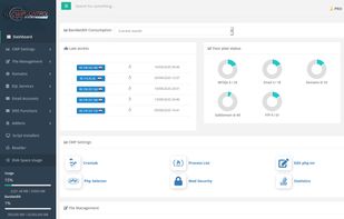 Control-WebPanel screenshot 1
