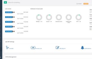 Control-WebPanel screenshot 1