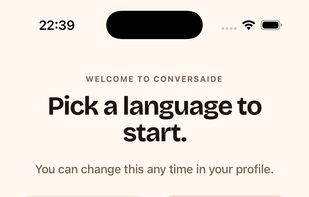 Language Selection