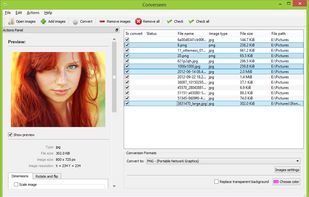 Converseen screenshot 1