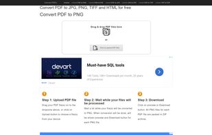 Convert PDFs screenshot 1