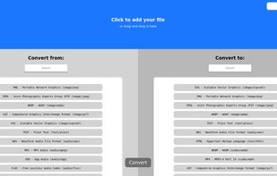 The main UI (when you enter the program)
