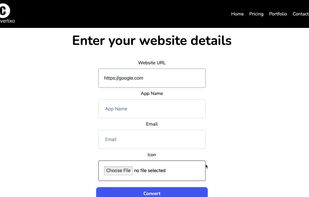Convertixo screenshot 1