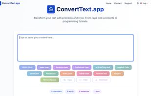 home page converttext.app