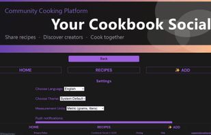 CookbookSocial screenshot 2