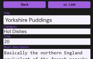 CookbookSocial screenshot 1