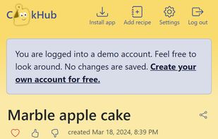 CookHub screenshot 1