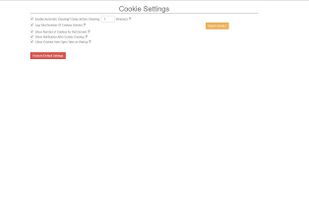 Settings. Version 2.