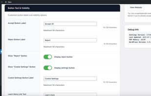 Cookie Consent Lite screenshot 3