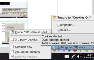 Cookie Controller screenshot 1