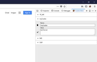 Cookie-Editor screenshot 1