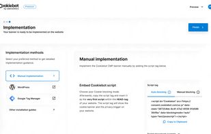 Cookiebot screenshot 2