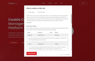 CookieHub screenshot 1