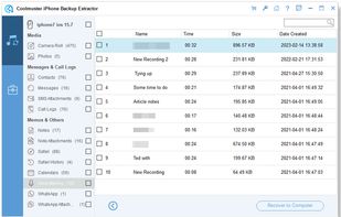 Coolmuster iPhone Backup Extractor screenshot 2