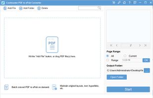 Coolmuster PDF to ePub Converter screenshot 3