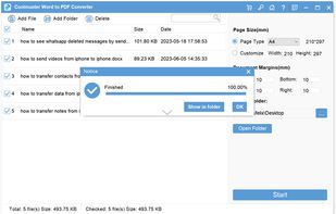 Coolmuster Word to PDF Converter screenshot 1