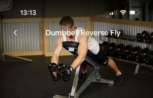 Start a session and start tracking each rep, set.