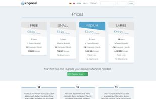 Coposal screenshot 1