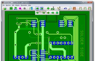 CopperCAM screenshot 1