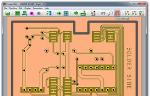 CopperCAM screenshot 2