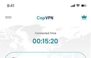 CopVPN screenshot 3