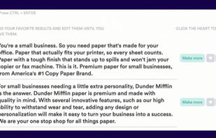 copy.ai screenshot 1