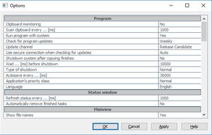 Copy Handler screenshot 3