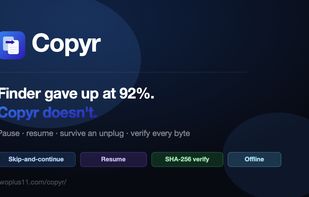 Copyr screenshot 1