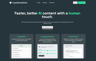 CopyReadyNow - Homepage 