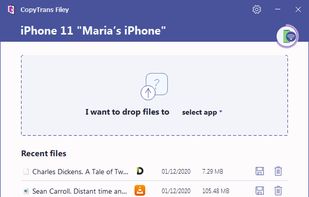 CopyTrans Filey screenshot 2