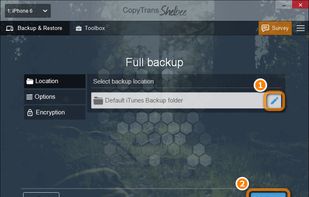 CopyTrans Shelbee screenshot 2