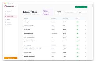 Stock: Real-time inventory tracking with stock alerts to avoid lost sales.