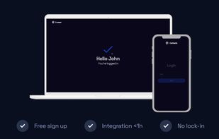 Corbado screenshot 1