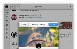 Corebird screenshot 2