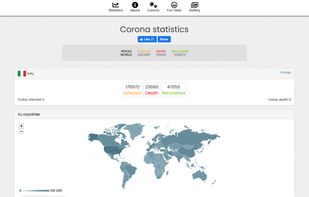 CoronaVirus - CoronaWorld.net screenshot 1