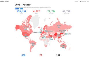 Coronavirus Tracker screenshot 1