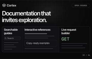 Cortex Docs screenshot 2
