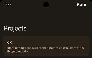 Cosmic IDE screenshot 1