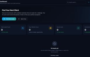 Cosmicleads.io screenshot 2