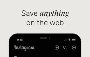 Save anything on the web