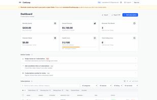 Costloop screenshot 1